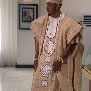 Shop The “11th” Agbada | Deji & Kola