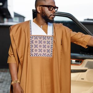 Golden Groom Agbada Style SA2