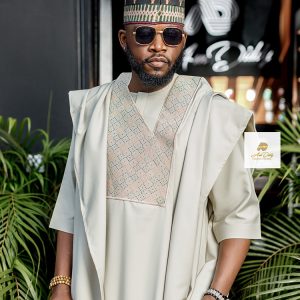 Milkshake Groom Agbada style SA1