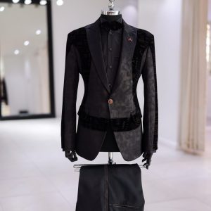 The “Wrap on Black” Suit 3