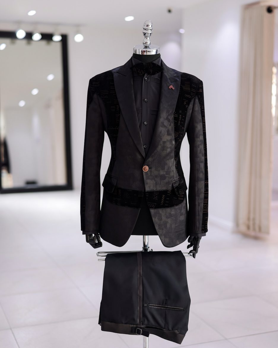 The “Wrap on Black” Suit 3
