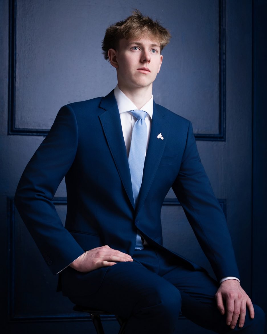 The “Blue Down” Suit